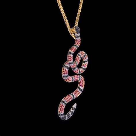 iced out gucci pendant|Iced Out Gucci Snake Cross Pendant .